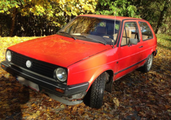 Listwy drzwiowe zewnętrzne Volkswagen Golf II